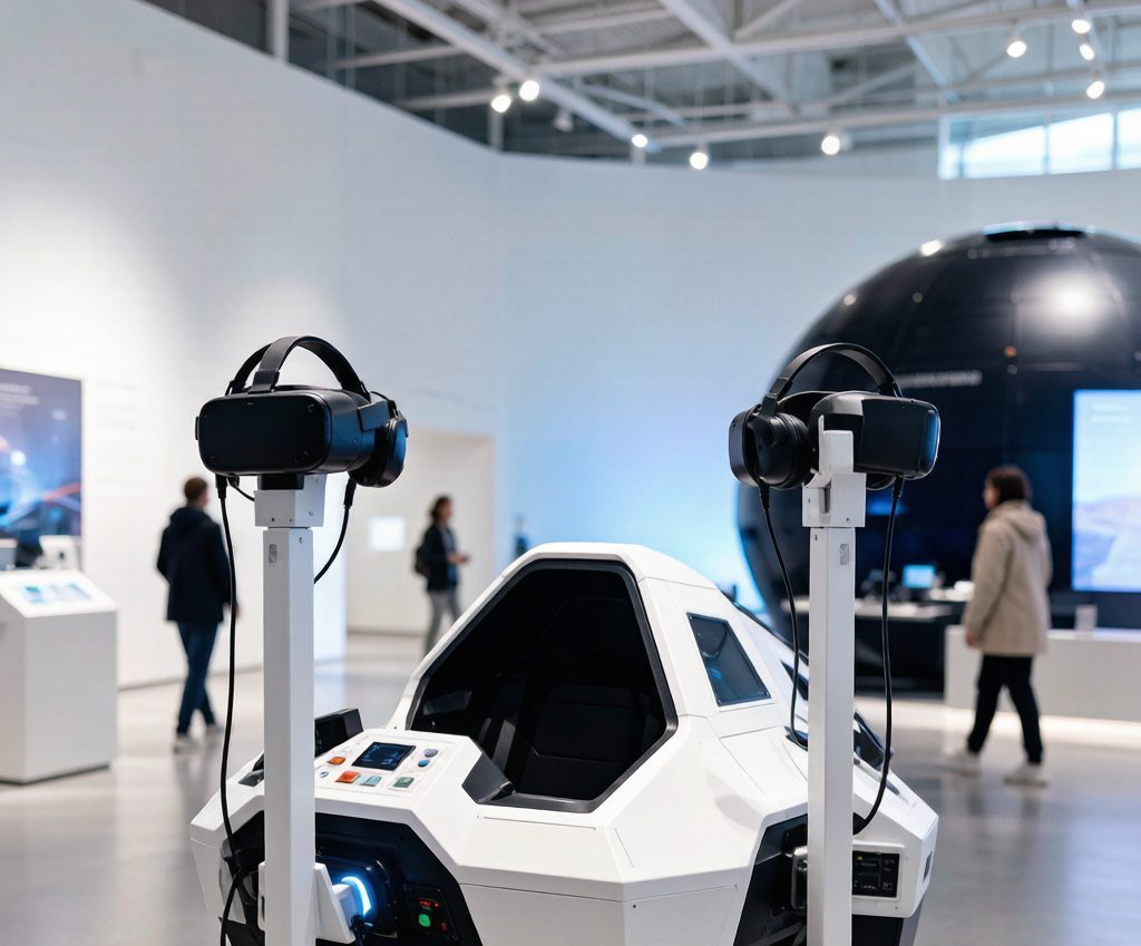 VR火星神州飞船产品展示